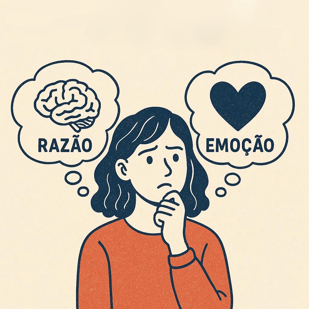 Quando agir com a razão e com a emoção na tomada de decisão?